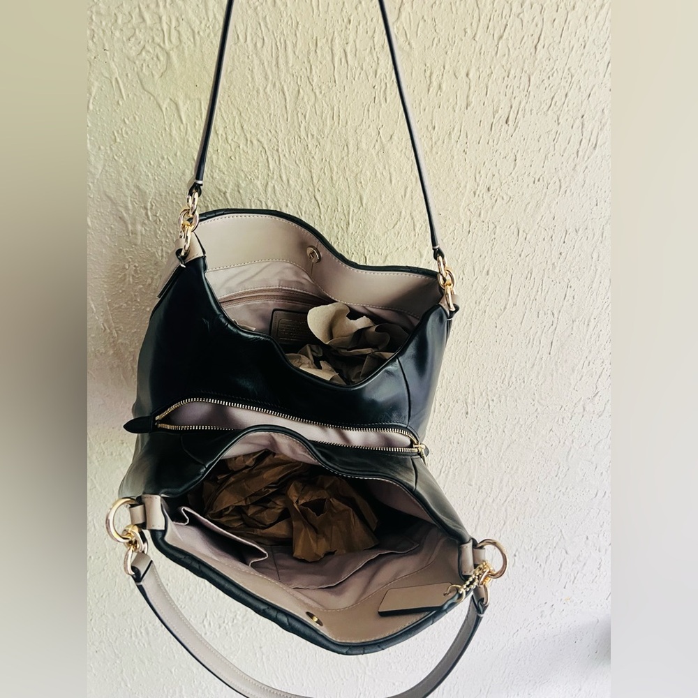 Coach Phoebe Quilted Leather Shoulder Bag - Picture 9 of 13